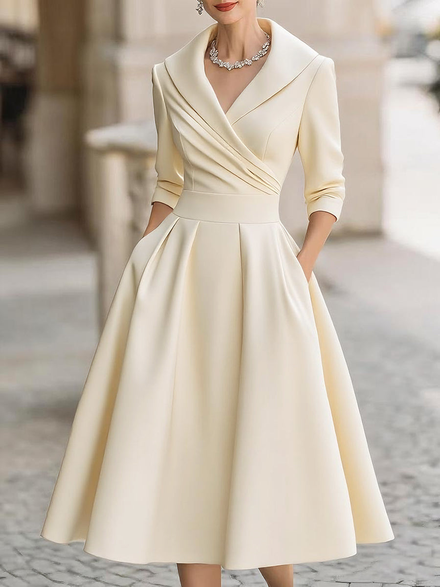 aphrodite midi dress beige | Wrap V-Neck with Three-Quarter White floral sequins wing google_shopping_nz Black Quinceanera Dress – Size:12 MTH